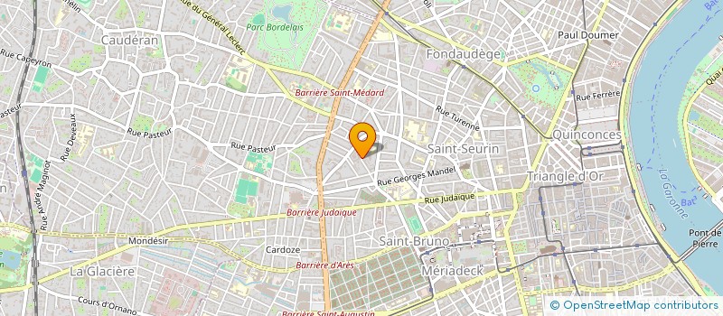 localisation de l'entreprise MONSIEUR GREGOIRE DOMINGIE à BORDEAUX