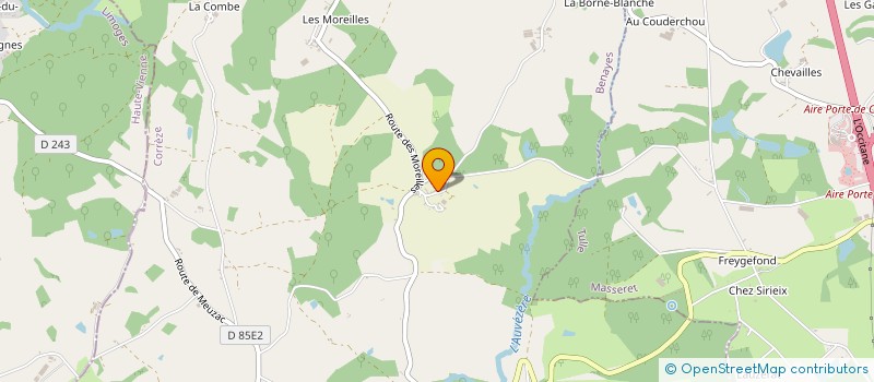 localisation de l'entreprise MONSIEUR GREGOIRE DUFOUR  MEILHARDS