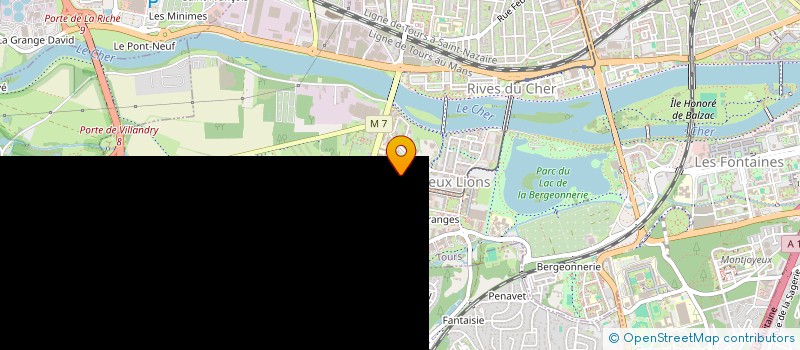 localisation de l'entreprise MONSIEUR GREGOIRE DUMESNIL  TOURS