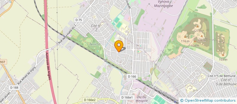 localisation de l'entreprise MONSIEUR GREGOIRE DUPONT à BULLY-LES-MINES