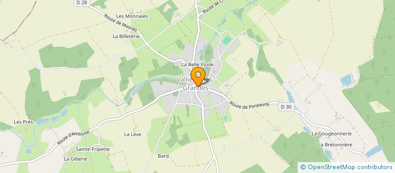 localisation de l'entreprise MONSIEUR GREGOIRE DUPUIS à VALLIERES-LES-GRANDES