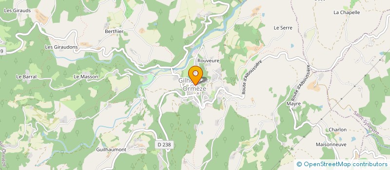 localisation de l'entreprise MONSIEUR GREGOIRE FERNANDEZ  GILHOC-SUR-ORMEZE