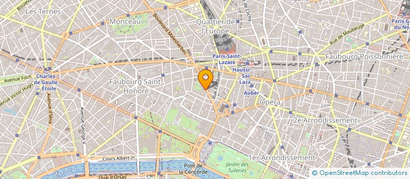 localisation de l'entreprise MONSIEUR GREGOIRE FINANCE  PARIS