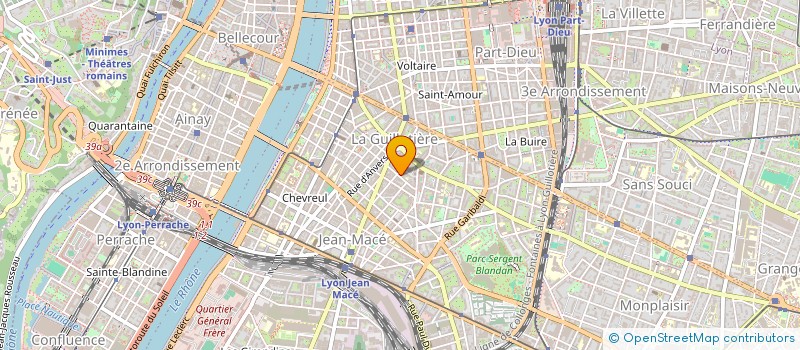 localisation de l'entreprise MONSIEUR GREGOIRE FIOT  LYON