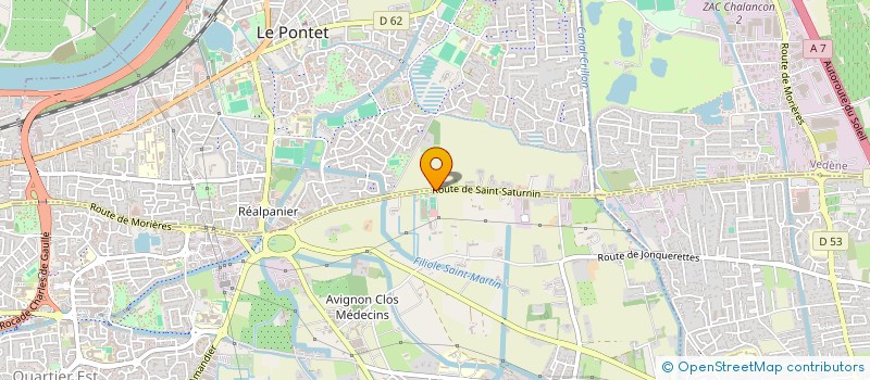 localisation de l'entreprise MONSIEUR GREGOIRE GADAT  AVIGNON