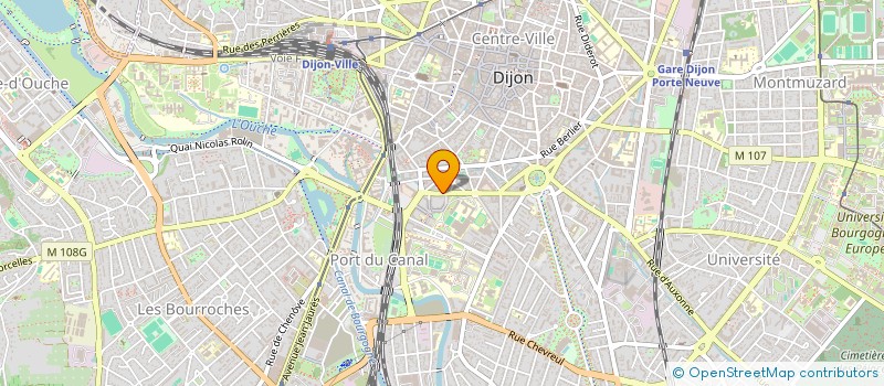 localisation de l'entreprise MONSIEUR GREGOIRE GENEVOY  DIJON