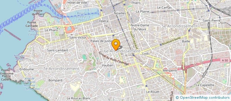localisation de l'entreprise MONSIEUR GREGOIRE GEORGES-PICOT à MARSEILLE