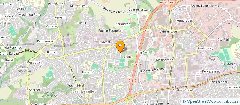 localisation de l'entreprise MONSIEUR GREGOIRE GESTIN  KERSAINT-PLABENNEC