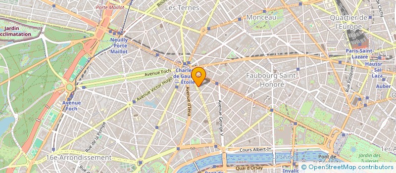 localisation de l'entreprise MONSIEUR GREGOIRE GILBERT  PARIS