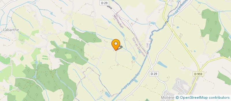 localisation de l'entreprise MONSIEUR GREGOIRE GIMENEZ  LABARTHE