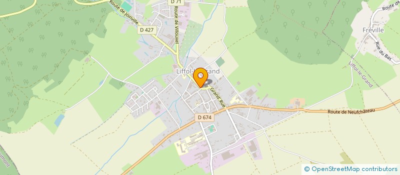 localisation de l'entreprise MONSIEUR GREGOIRE HAMEL à LIFFOL-LE-GRAND