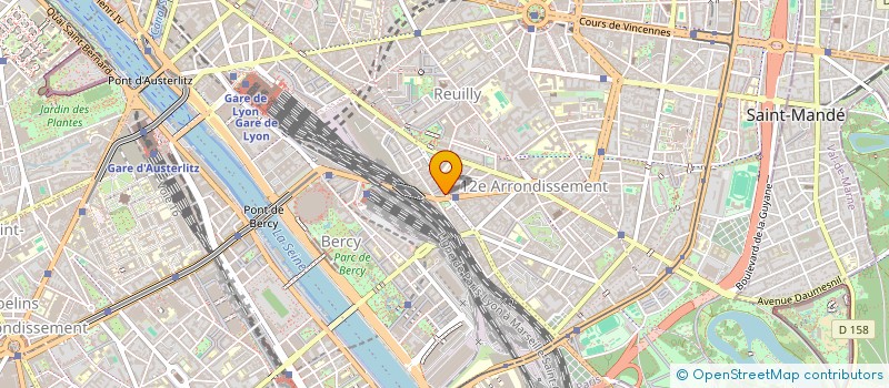 localisation de l'entreprise MONSIEUR GREGOIRE HELLOT  PARIS