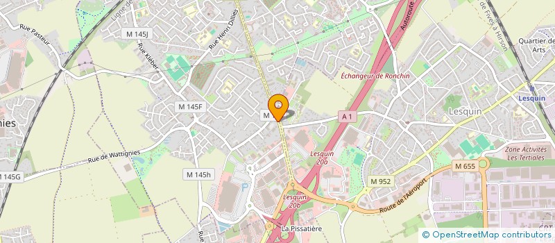 localisation de l'entreprise MONSIEUR GREGOIRE HESPEL  FACHES-THUMESNIL