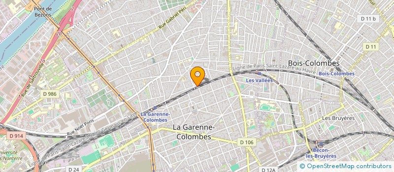 localisation de l'entreprise MONSIEUR GREGOIRE HIMPENS à CLICHY
