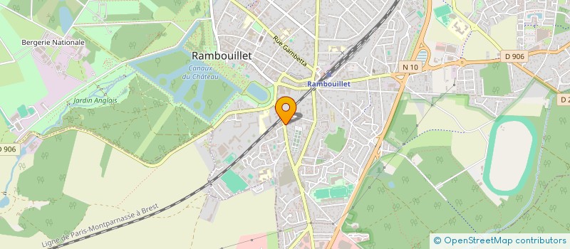 localisation de l'entreprise MONSIEUR GREGOIRE HIVERT  RAMBOUILLET