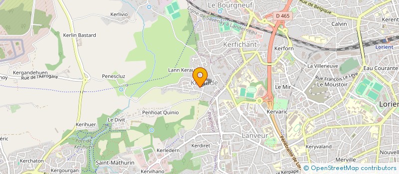 localisation de l'entreprise MONSIEUR GREGOIRE JACOB  PLOEMEUR