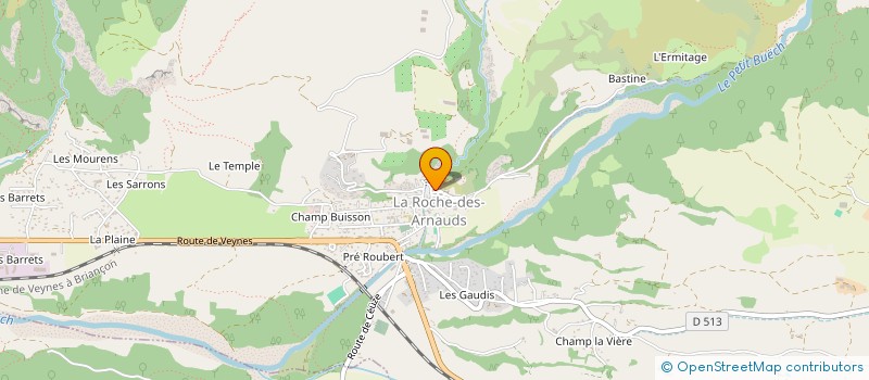 localisation de l'entreprise MONSIEUR GREGOIRE JAVENEAU à LA ROCHE-DES-ARNAUDS