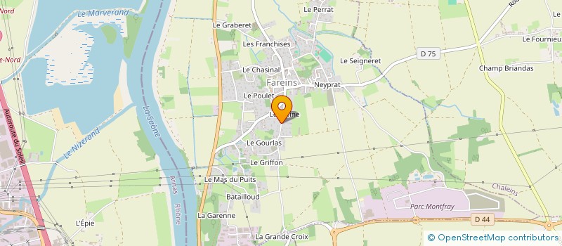 localisation de l'entreprise MONSIEUR GREGOIRE JEANNEY à FAREINS