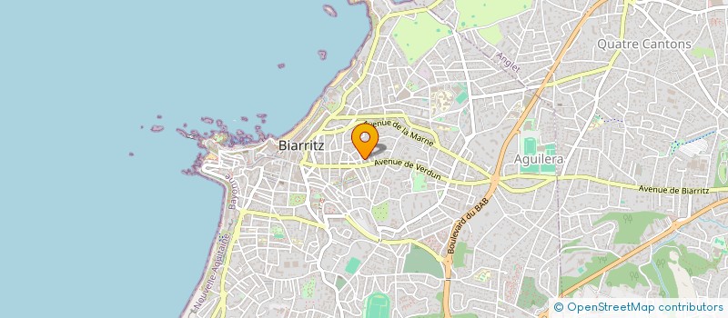 localisation de l'entreprise MONSIEUR GREGOIRE JEANNIN à BIARRITZ