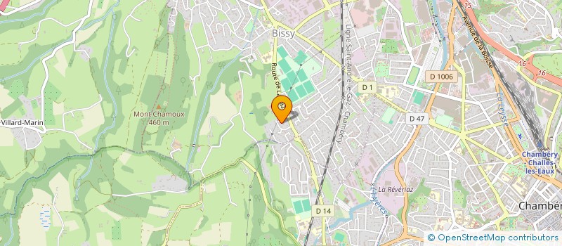 localisation de l'entreprise MONSIEUR GREGOIRE JOLY  CHAMBERY