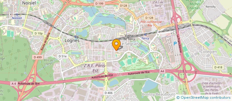 localisation de l'entreprise MONSIEUR GREGOIRE JOZEFARA à LOGNES