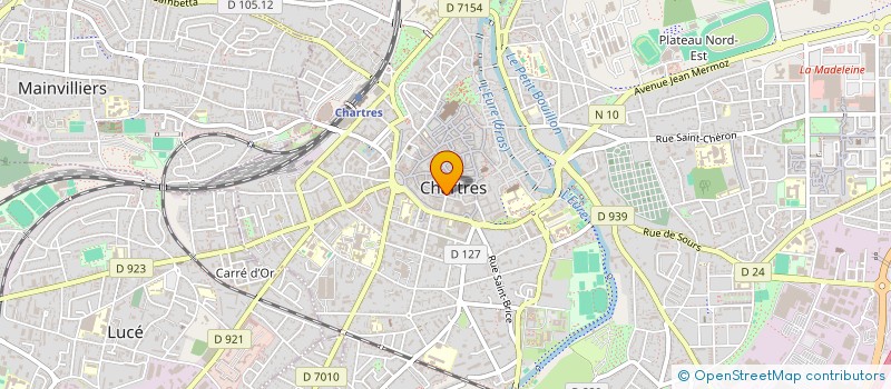 localisation de l'entreprise MONSIEUR GREGOIRE KETTERLIN à CHARTRES
