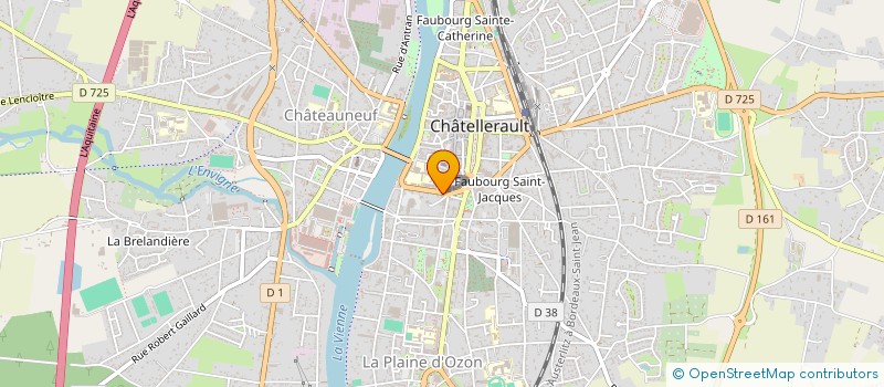 localisation de l'entreprise MONSIEUR GREGOIRE KONE  CHATELLERAULT