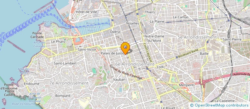 localisation de l'entreprise MONSIEUR GREGOIRE LADOUARI  MARSEILLE