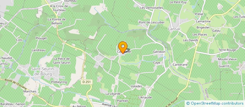 localisation de l'entreprise MONSIEUR GREGOIRE LAHOUSSE  BOURG