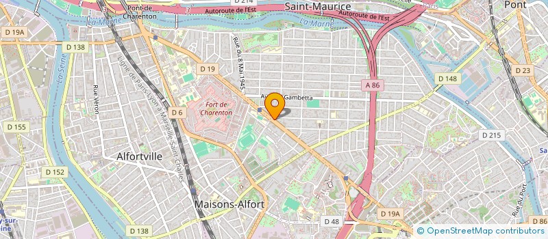 localisation de l'entreprise MONSIEUR GREGOIRE LAMBERT  MAISONS-ALFORT