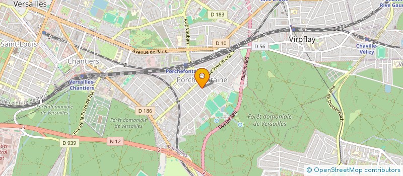 localisation de l'entreprise MONSIEUR GREGOIRE LANDETCHEBERRY à VERSAILLES