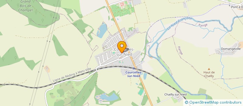 localisation de l'entreprise MONSIEUR GREGOIRE LARRANS  COURCELLES-SUR-NIED