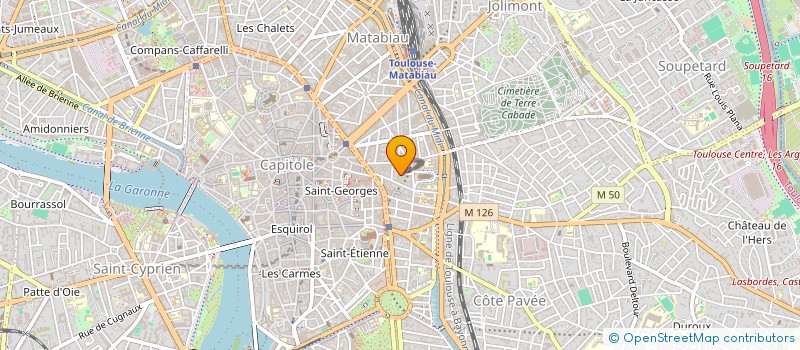 localisation de l'entreprise MONSIEUR GREGOIRE LASCAZAS DE SAINT-MARTIN  TOULOUSE