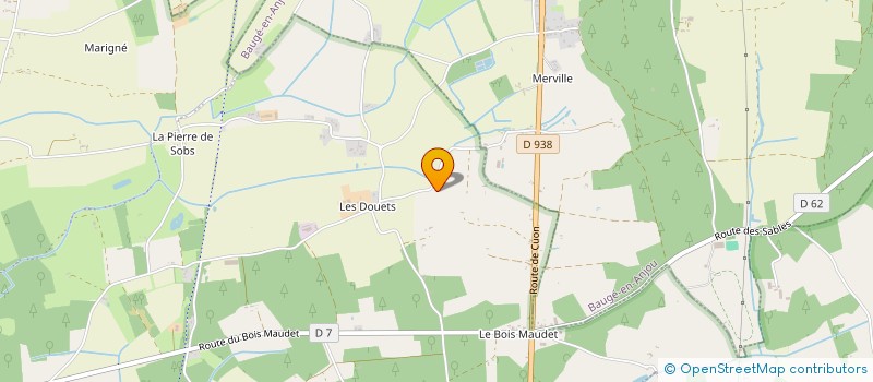 localisation de l'entreprise MONSIEUR GREGOIRE LATOUCHE à BRISSAC LOIRE AUBANCE