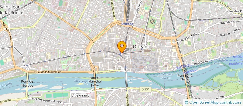 localisation de l'entreprise MONSIEUR GREGOIRE LE BRUSQ à ORLEANS