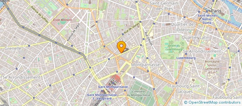 localisation de l'entreprise MONSIEUR GREGOIRE LE COZ  PARIS