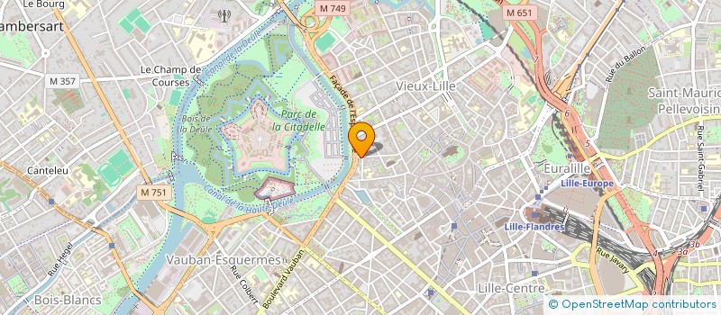 localisation de l'entreprise MONSIEUR GREGOIRE LEGRAND à LILLE