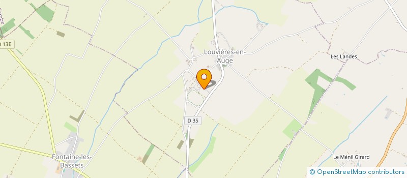 localisation de l'entreprise MONSIEUR GREGOIRE LEMARIE à GOUFFERN EN AUGE