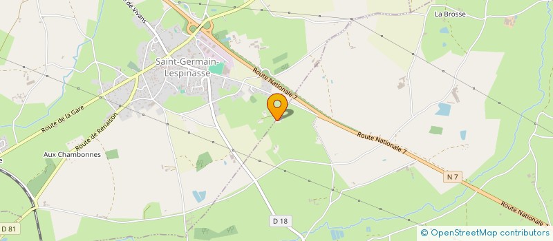 localisation de l'entreprise MONSIEUR GREGOIRE LEON  SAINT-ROMAIN-LA-MOTTE