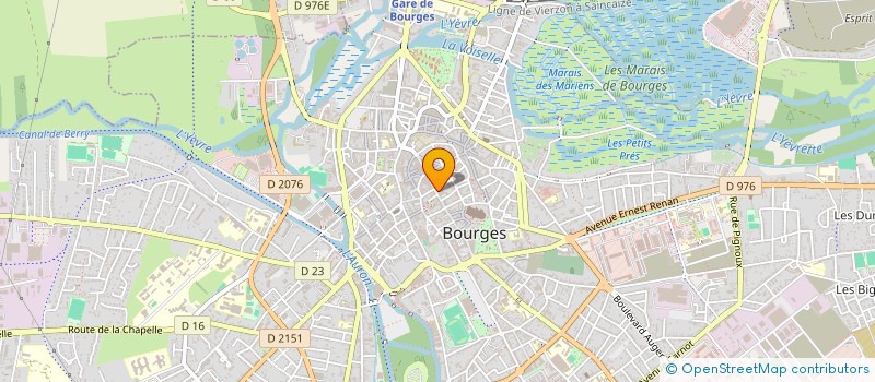 localisation de l'entreprise MONSIEUR GREGOIRE LICHON  BOURGES