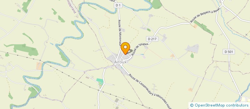 localisation de l'entreprise MONSIEUR GREGOIRE LIMOUZIN  AIROUX