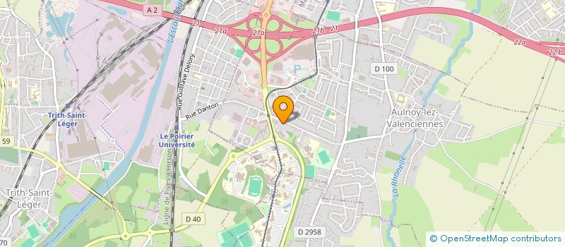 localisation de l'entreprise MONSIEUR GREGOIRE LOO  AULNOY-LEZ-VALENCIENNES