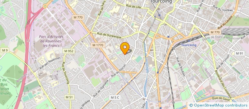 localisation de l'entreprise MONSIEUR GREGOIRE MAIANI à TOURCOING