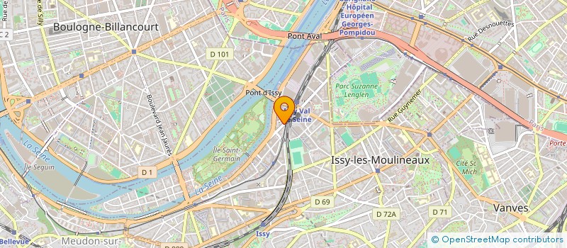 localisation de l'entreprise MONSIEUR GREGOIRE MALANDAIN à ISSY-LES-MOULINEAUX