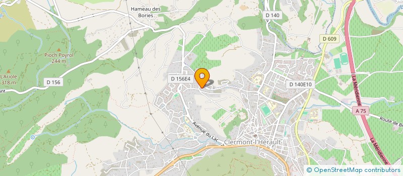 localisation de l'entreprise MONSIEUR GREGOIRE MALZIEU  CLERMONT-L'HERAULT