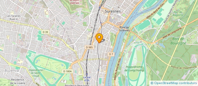 localisation de l'entreprise MONSIEUR GREGOIRE MANSIO  SURESNES