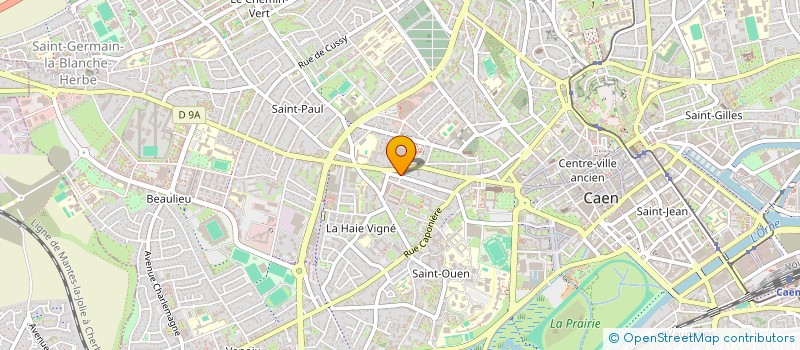 localisation de l'entreprise MONSIEUR GREGOIRE MARC à CAEN