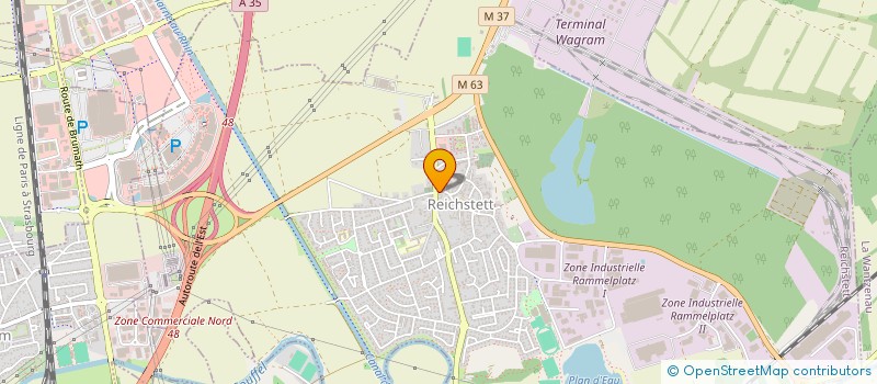 localisation de l'entreprise MONSIEUR GREGOIRE MARCHAND  REICHSTETT