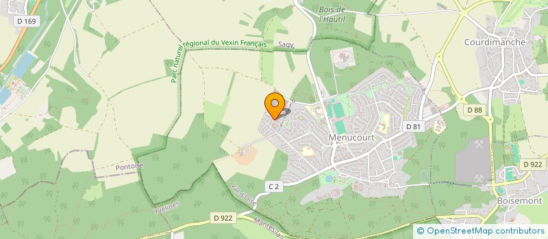 localisation de l'entreprise MONSIEUR GREGOIRE MASSON  MENUCOURT