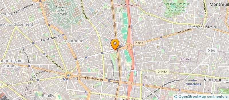 localisation de l'entreprise MONSIEUR GREGOIRE MATTHIEU GREGOIRE GUILLOT  PARIS